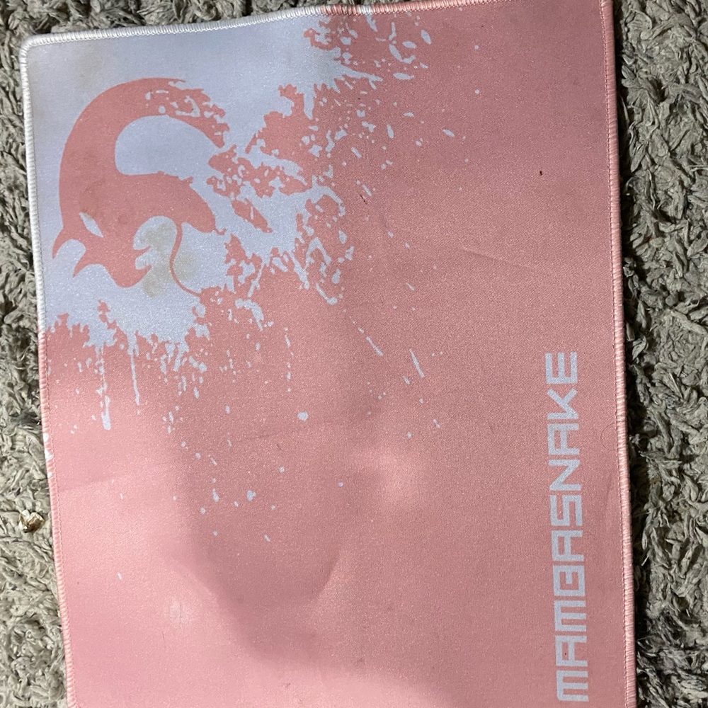 Pink Gaming Mouse Pad – Smooth Precision Surface